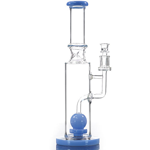 Unbranded Glass Recycle Ball (8115) 14.0" Milky Blue