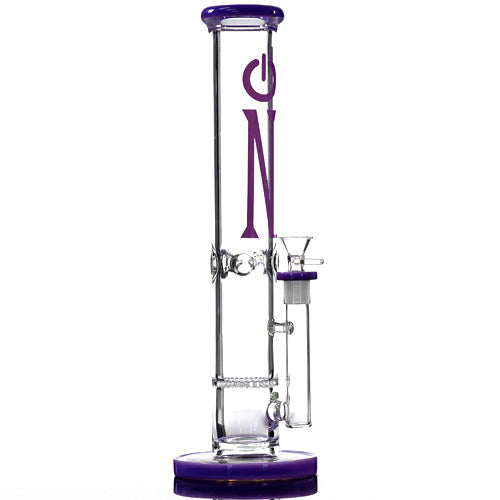 Diamond Glass Glass Perc (8261) 13.0" Purple