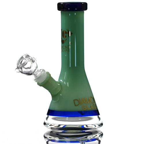 Diamond Glass Glass BK (8269) 8.0" Green
