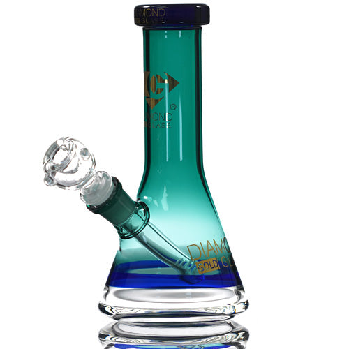 Diamond Glass Glass BK (8269) 8.0" Teal