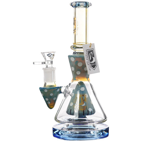 6B Glass Glass Cone (8439) 9.0" Blue