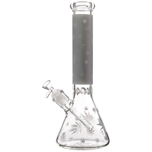 6B Glass Glass 9mm Beaker (8450) 13.5" L Grey Weed