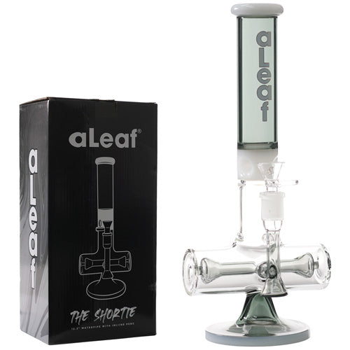 aLeaf Glass The Shortie Inline Perc (8483) 12.0" White