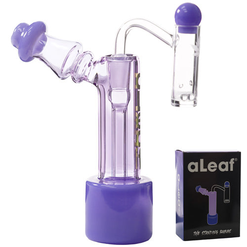 aLeaf Glass The Standing Bubbs V2 (8488) 7.0" Purple