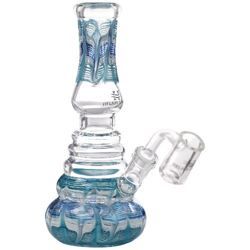 Helios Glass Glass Fancy (8813) 8.0" Blue