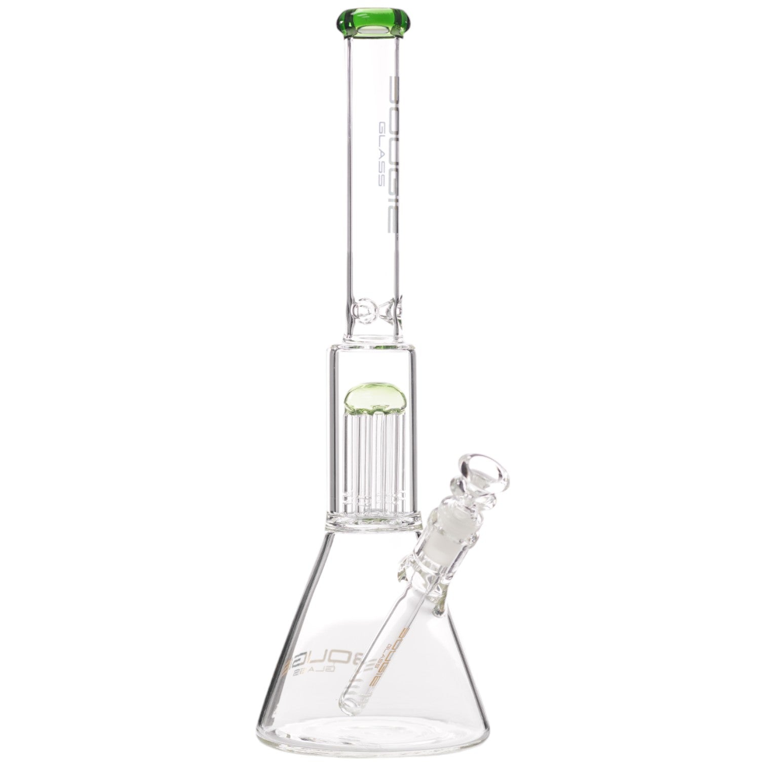 Bougie Glass Beacker Perc (8833) 15.0" Green