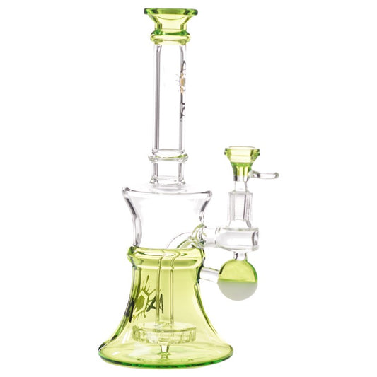 Aqua Glass 14G Banger Hanger (8912) 10.5" Green