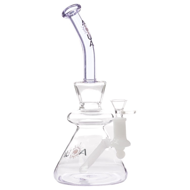Aqua Glass Banger Hanger Beaker (8922) 10.5" Purple