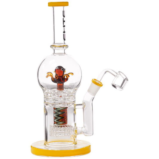 Elite Glass Glass Ball (8933) 10.0" Yellow