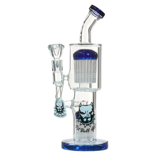 Pit Bull Glass Glass Arms (8967) 12.0" Blue