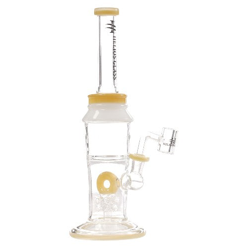 Helios Glass Glass Donut (9309) 12.0" Amber