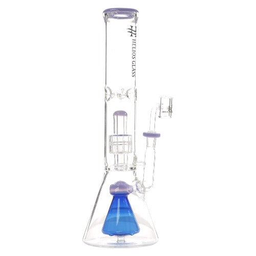 Helios Glass Glass BK Cone (9310) 14.0" Purple
