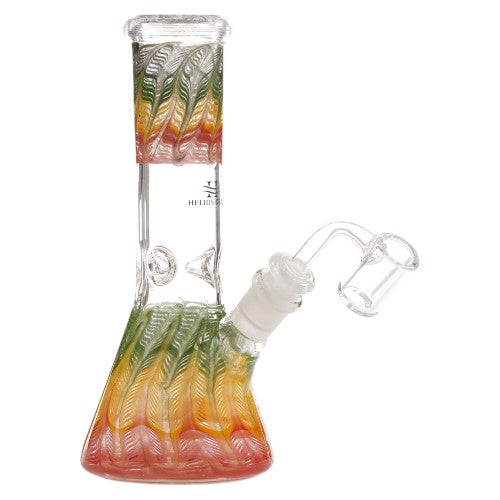 Helios Glass Glass Fancy (9319) 14.0" Rasta
