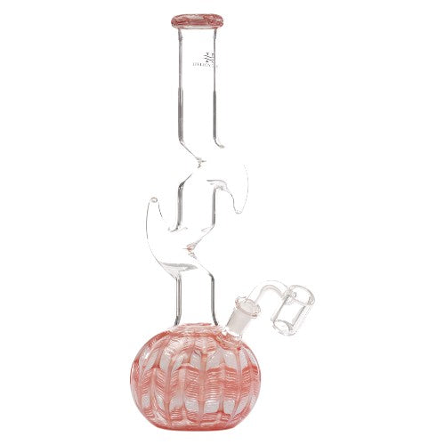 Helios Glass Glass Fancy Ball (9322) 12.0" Red