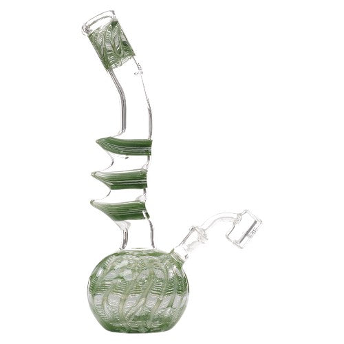 Helios Glass Glass Fancy Ball (9323) 12.0" Green