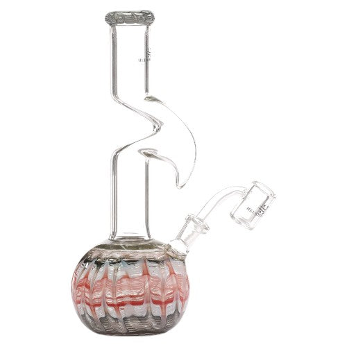 Helios Glass Glass Fancy Ball (9324) 10.0" Black