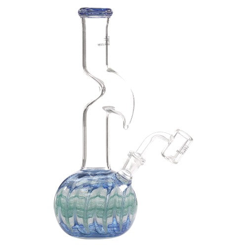 Helios Glass Glass Fancy Ball (9324) 10.0" Blue