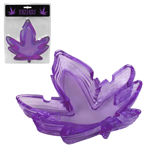 Unbranded Party & Fun Purple Potleaf Ashtray
