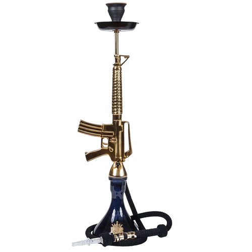 MOB Hookah M-16 Hookah Gold 32.0"
