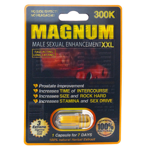 Magnum Sexual Enhancement Magnum 300K Advance Male Enhancement