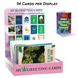 My Greeting Cards Posters & Stickers Display Set (1 Display with 54 cards & 54 Envelopes)
