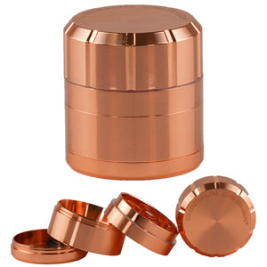 Cromium Crusher Grinders Zinc XH-5000 4 parts Grinder Gose Gold 2.5"