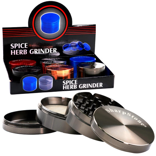 SharpStone Grinders Spice Herb Grinder 4 Parts (SW 871) 63mm
