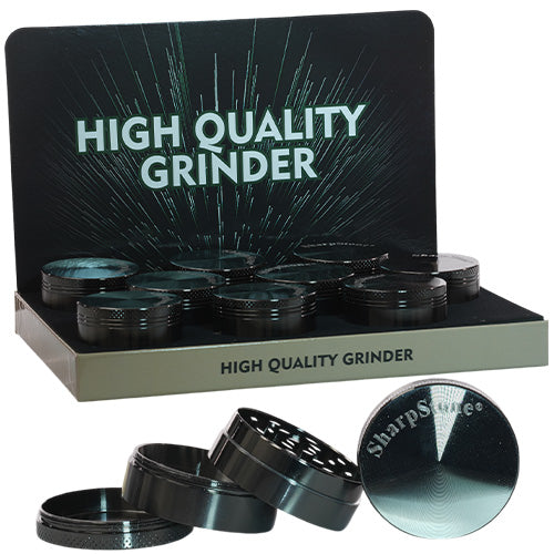 Unbranded Grinders Metal Griner Zinc 4 parts layer Engraving 50mm