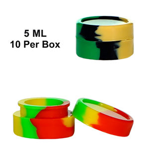 Unbranded Container & Jars Silicone Marbled Container 5ml Jar
