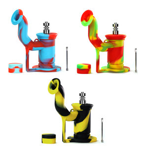 Unbranded Silicone Bubbler Nail 5.5"