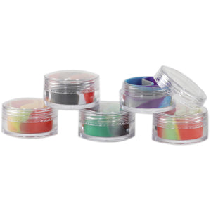 Unbranded Container & Jars Silicone Insaid & Plastic Jar - 10ml. (Double Case)