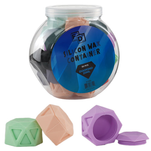 aLeaf Container & Jars Silicone Wax Container Diamond 20 ml
