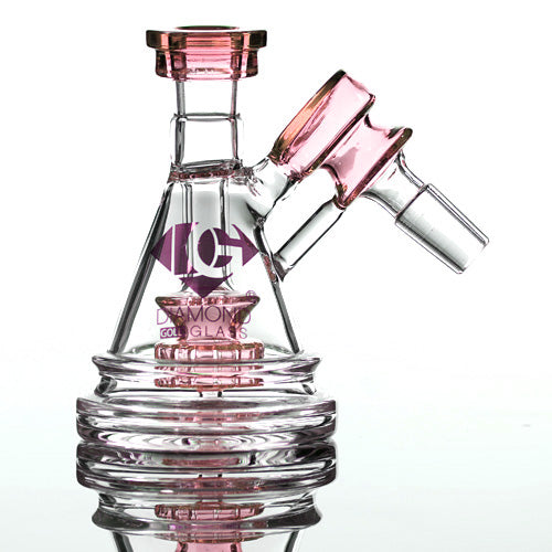 Diamond Glass Ash Catcher 8242 Pink