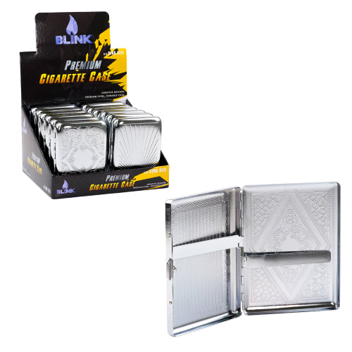 Blink Misc Metal Cig Case King Size Yellow
