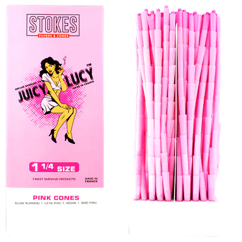 Juicy Lucy Cones Bulk Cones 1 1/4 Size Pink