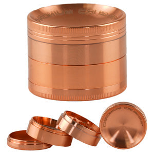 Cromium Crusher Grinders Vortex 4 parts Grinder (2403) 2.2" Rose Gold