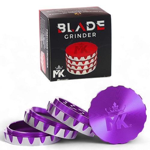 MK Grinder Grinders Grinder Blade 4 part Premium Purple
