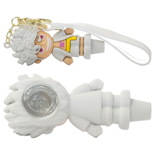 Unbranded Silicone H.P. Key Chain 3.0" Ninja