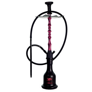MOB Hookah Cloud King Hookah 32.0" Pink/Black