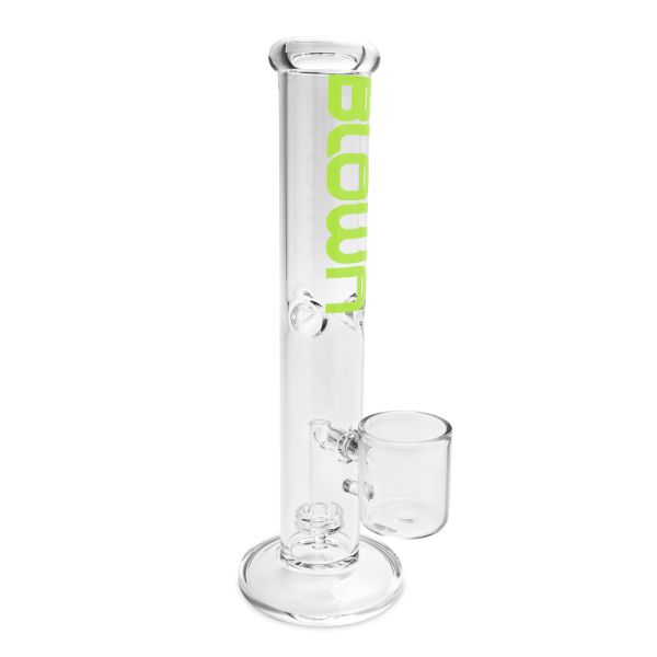 Blown Glass Straight Proxy Waterpipe 11.0" Slime