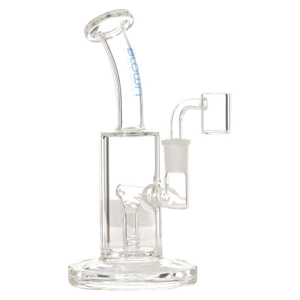 Blown Glass - SOL - 7.5" Rig w/Clear Downstem Blue