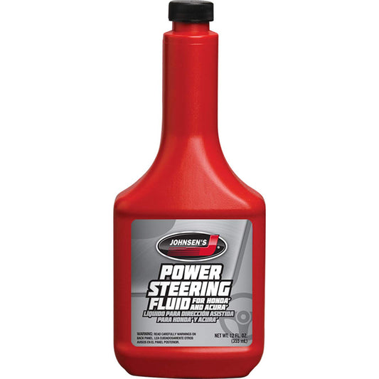 JOHNSENS Additives POWER STEERING FLUID 12 OZ FOR HOND AND ACURA