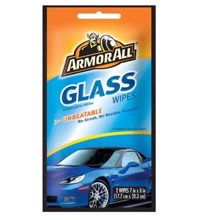 ARMOR ALL Detailing GLASS WIPES 2 CT
