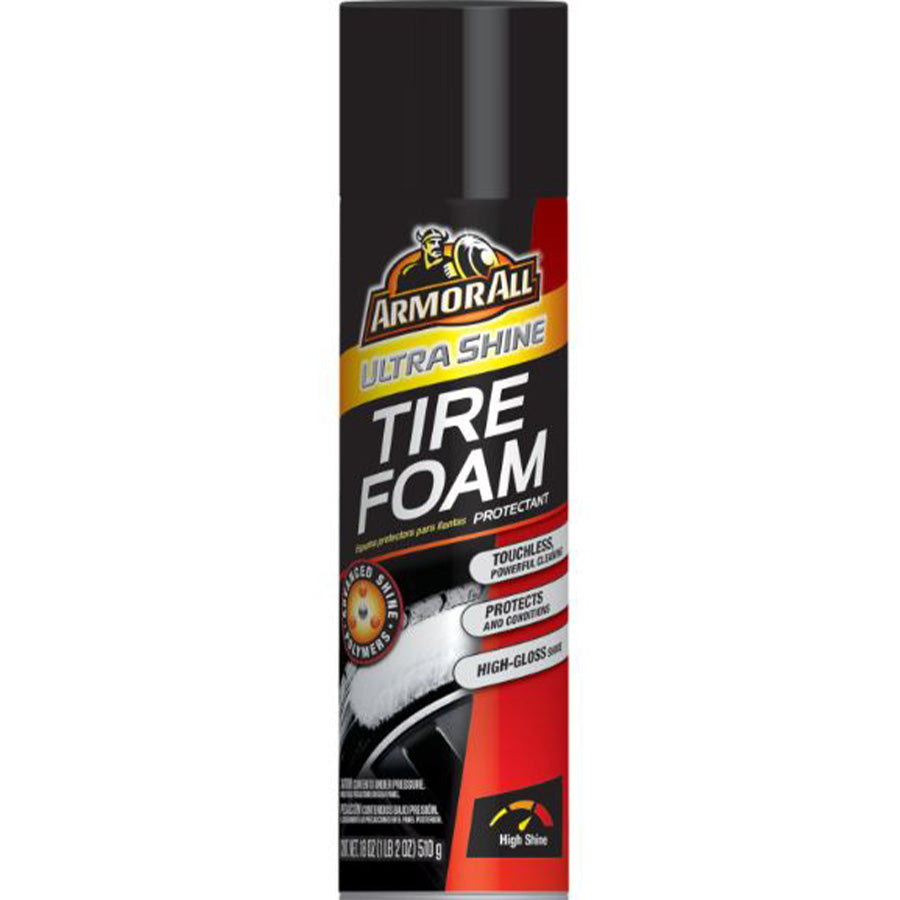 ARMOR ALL Detailing TIRE FOAM AEROSOL 18 OZ ULTRA SHINE