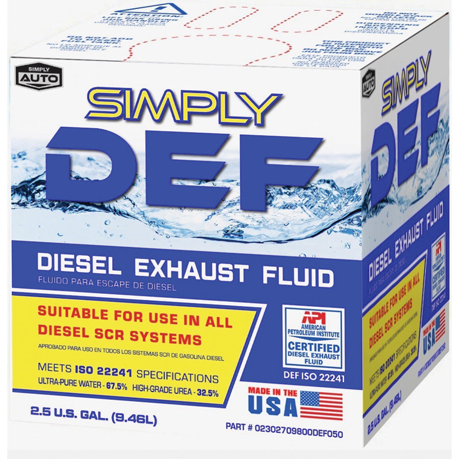 SIMPLY AUTO Additives  DEF DEISEL FLUID 2.5 GL