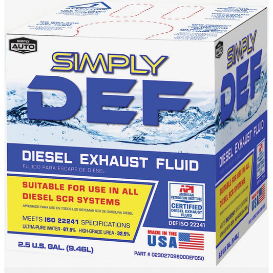SIMPLY AUTO Additives  DEF DEISEL FLUID 2.5 GL