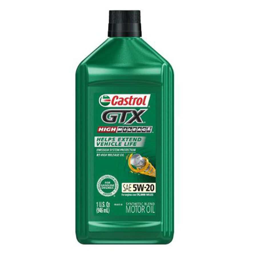 CASTROL Motor Oil GTX 1 QT 5W-20