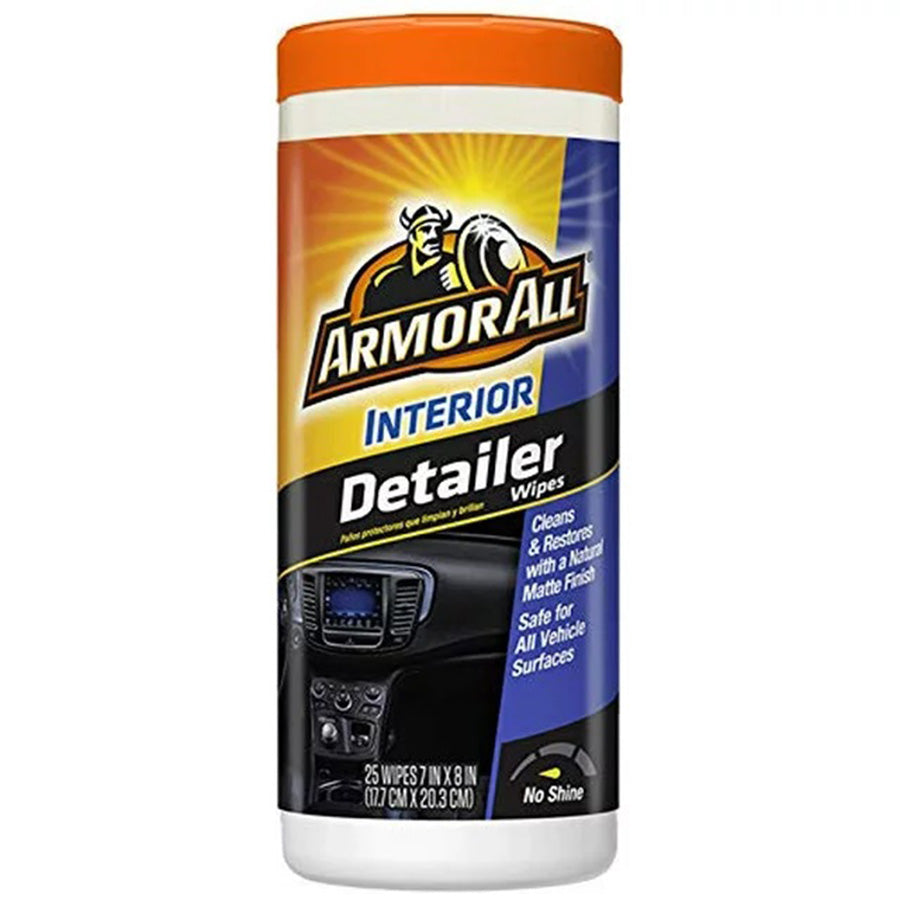 ARMOR ALL Detailing DETAILER WIPES 25 CT INTERIOR