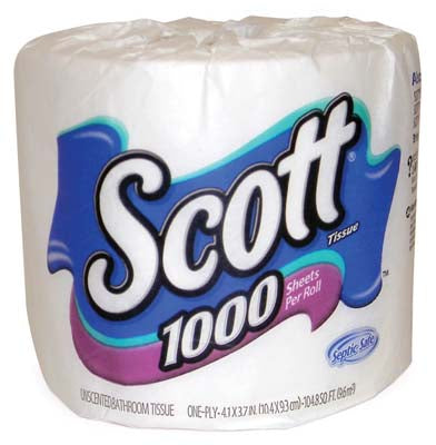 SCOTT Tableware & Towels PROFESSIONAL BATH TISSUE 1000 SHEET 1 PLY