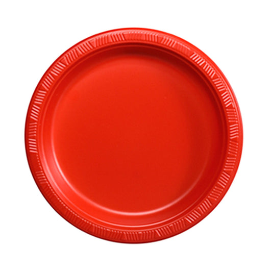 DISPOZEIT Tableware & Towels PLASTIC PLATE 10 IN 50 CT RED